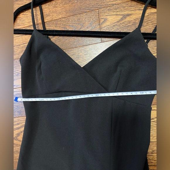 Dynamite v-neck bodycon midi cami dress black size small - Picture 8 of 12